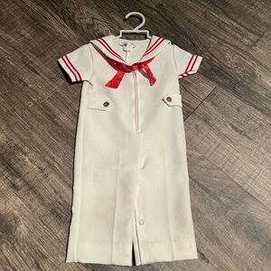 Little Goodies Vintage Sailor’s one piece 6-9 M